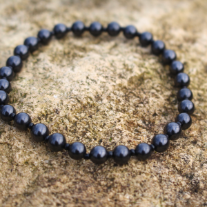 Alternative view of Shungite Bead Bracelets Collection- Sourced from Zazhoginsky in Karelia, Multi buy with Book option