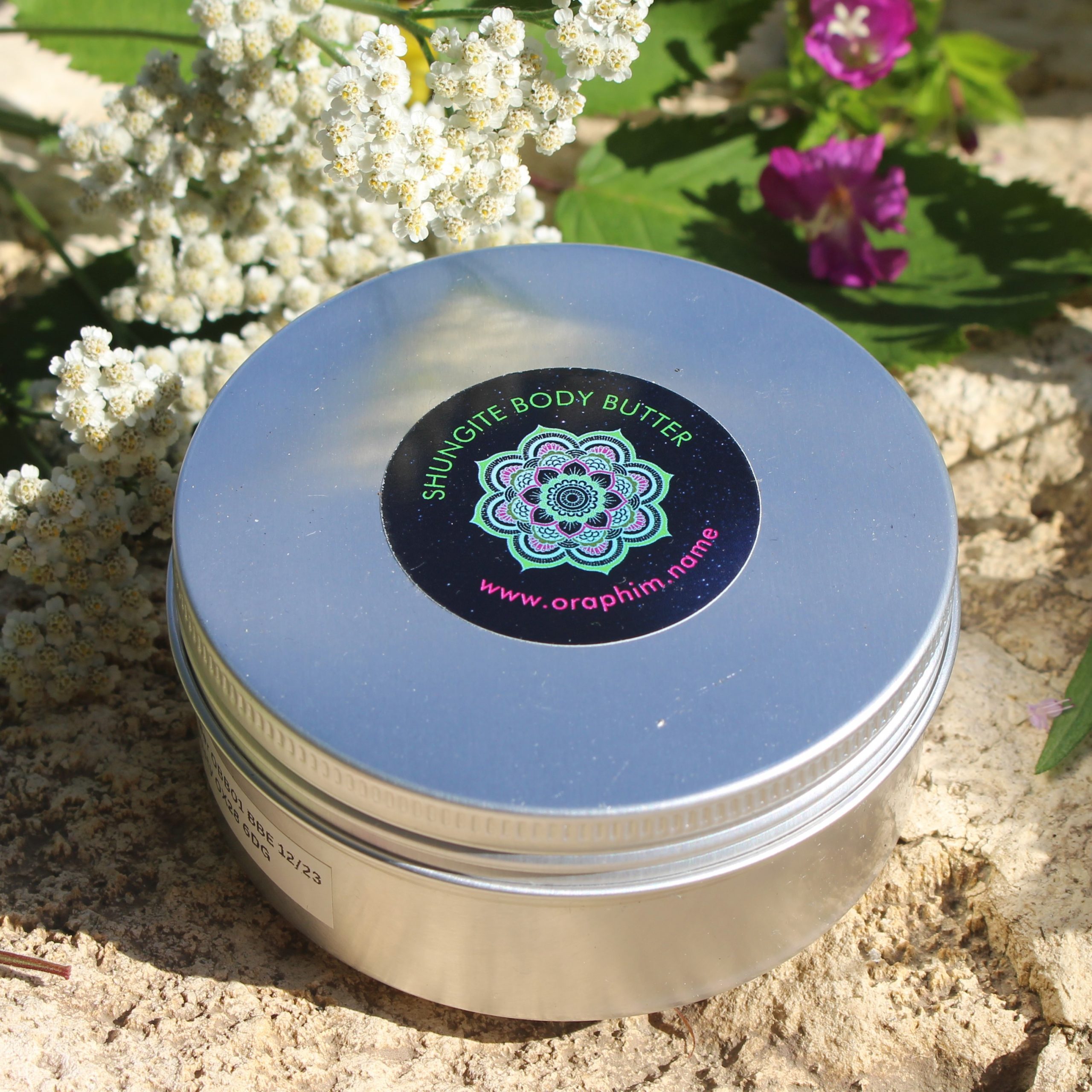 Shungite WHIPPED BODY BUTTER Lavender, Bergamot, Ylang Ylang to Nourish, Detox and Thrive - Image 3