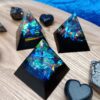 Oraphim Orgone Pyramids & Book, powerful silver activated Shungite. Beautiful healing and Harmonizing for Home - Image 3
