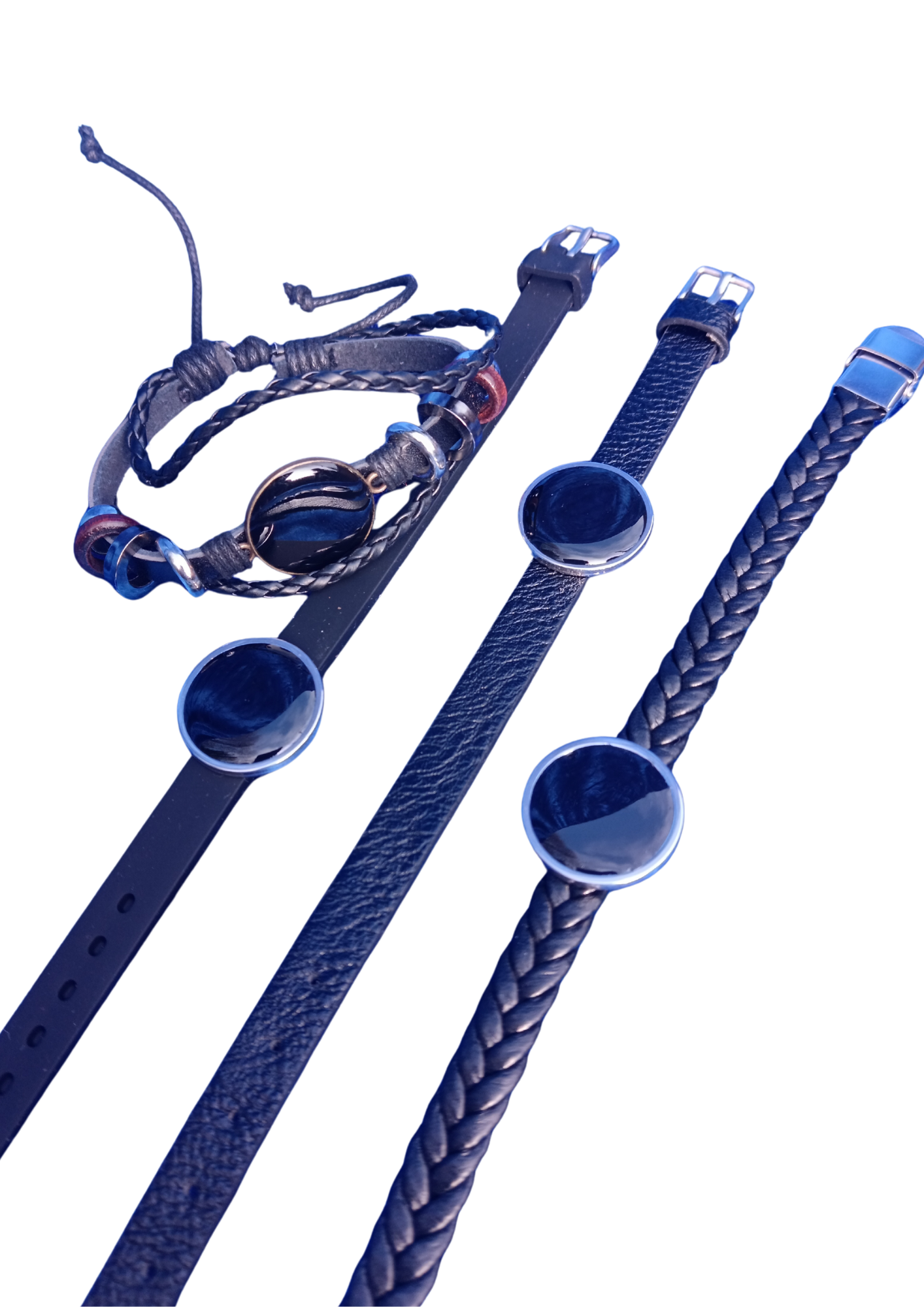 SHUNGITE BRACELETS (MENS) Powerful Emf Protection & Performance Enhancing - Image 9