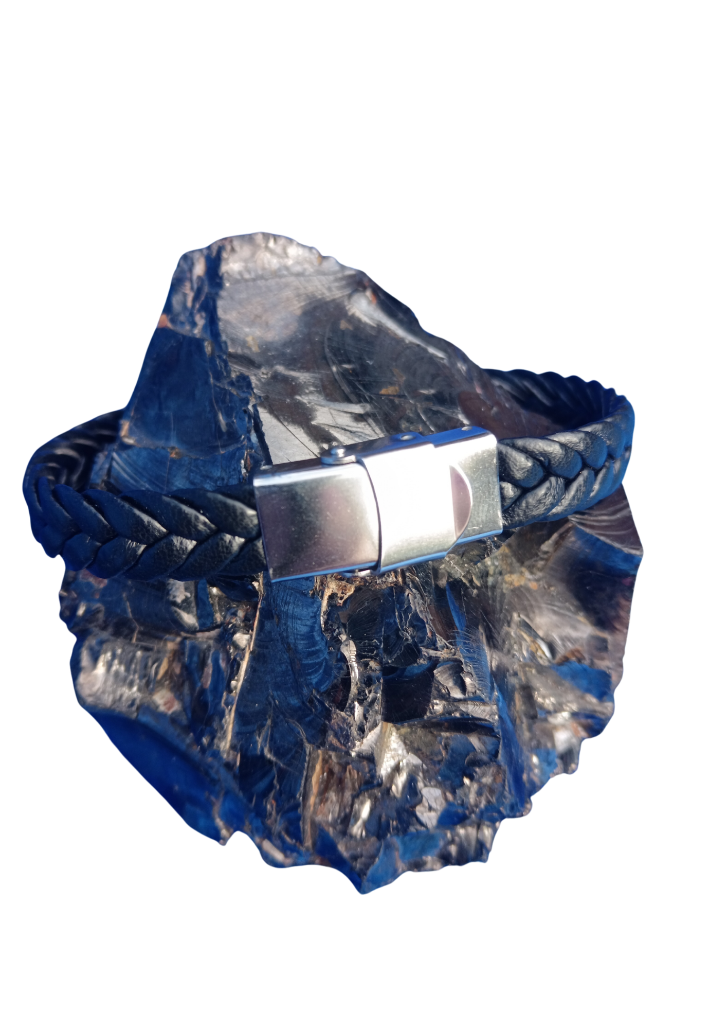 SHUNGITE BRACELETS (MENS) Powerful Emf Protection & Performance Enhancing - Image 12