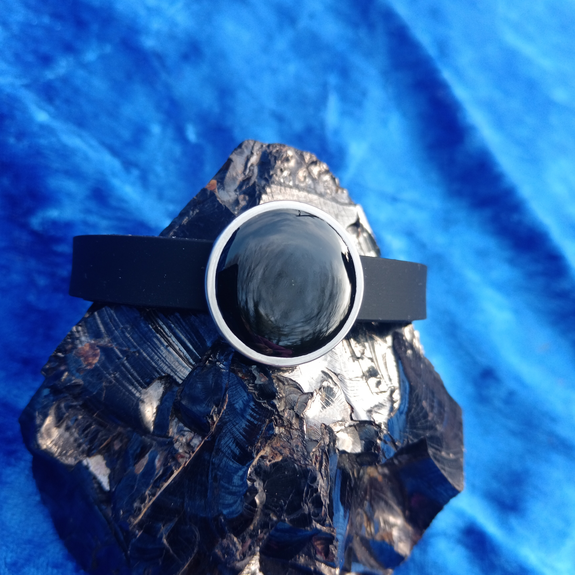 SHUNGITE BRACELETS (MENS) Powerful Emf Protection & Performance Enhancing - Image 6