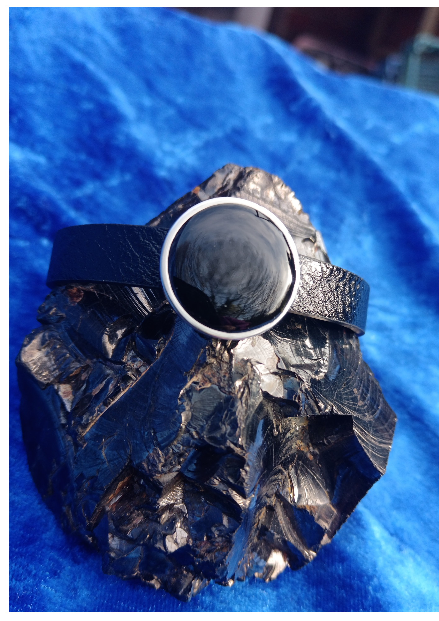 SHUNGITE BRACELETS (MENS) Powerful Emf Protection & Performance Enhancing - Image 8