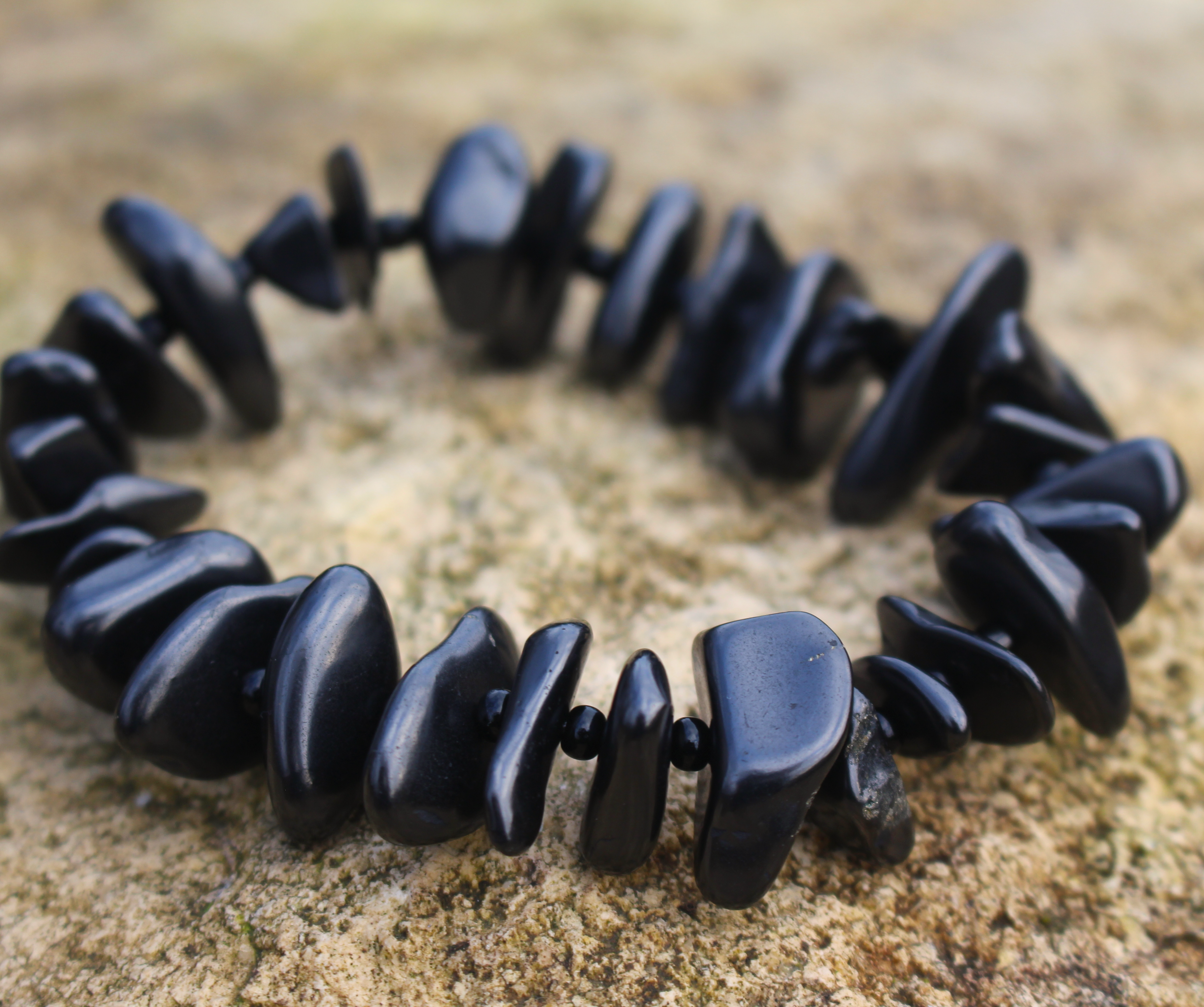 Shungite Bead Bracelets Collection- Sourced from Zazhoginsky in Karelia, Multi buy with Book option - Image 6