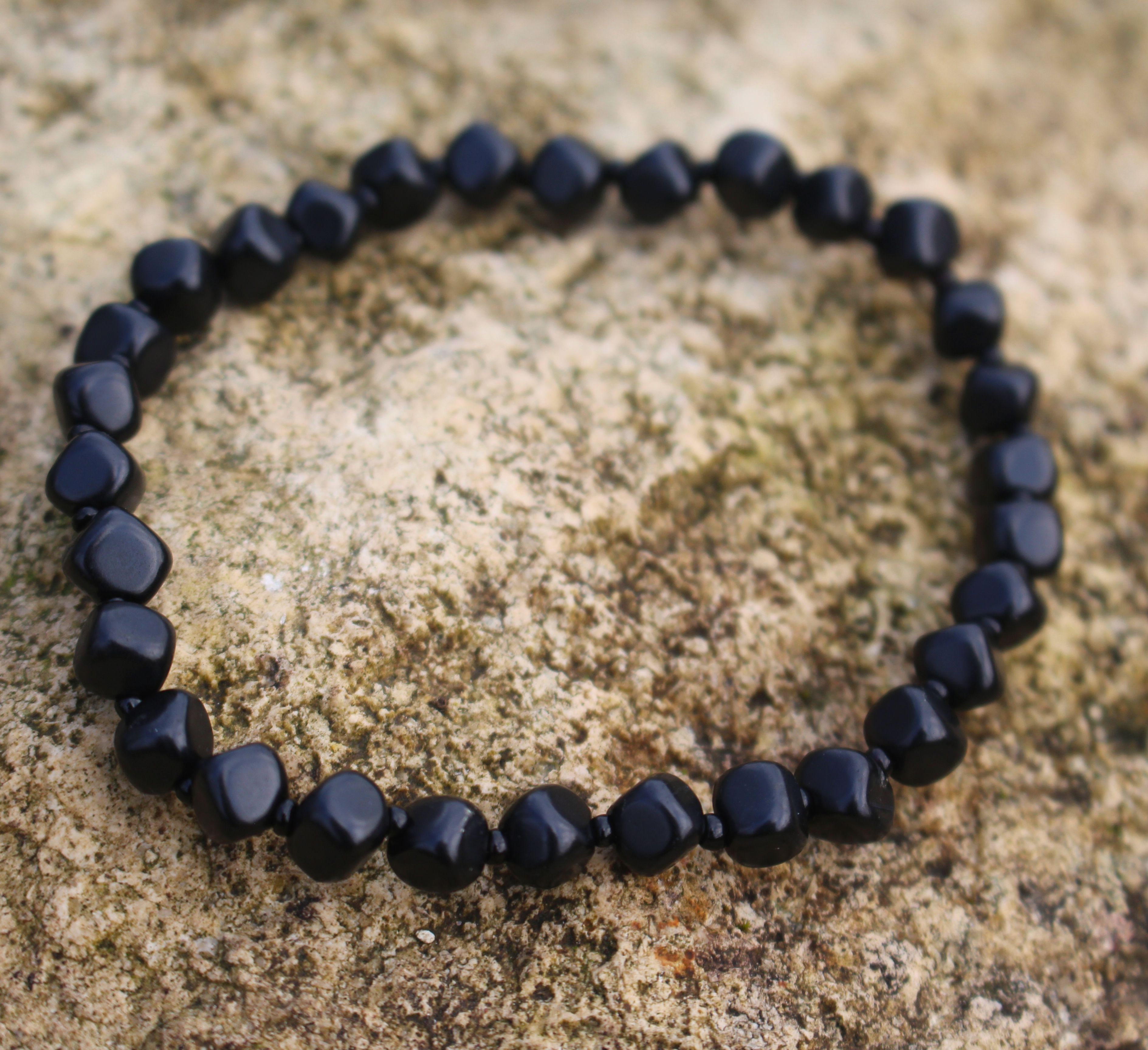 Shungite Bead Bracelets Collection- Sourced from Zazhoginsky in Karelia, Multi buy with Book option - Image 5