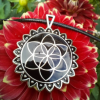 Sacred Geometry Hand Inlayed with Powerful Silver Activated & Elite Shungite. - Image 7