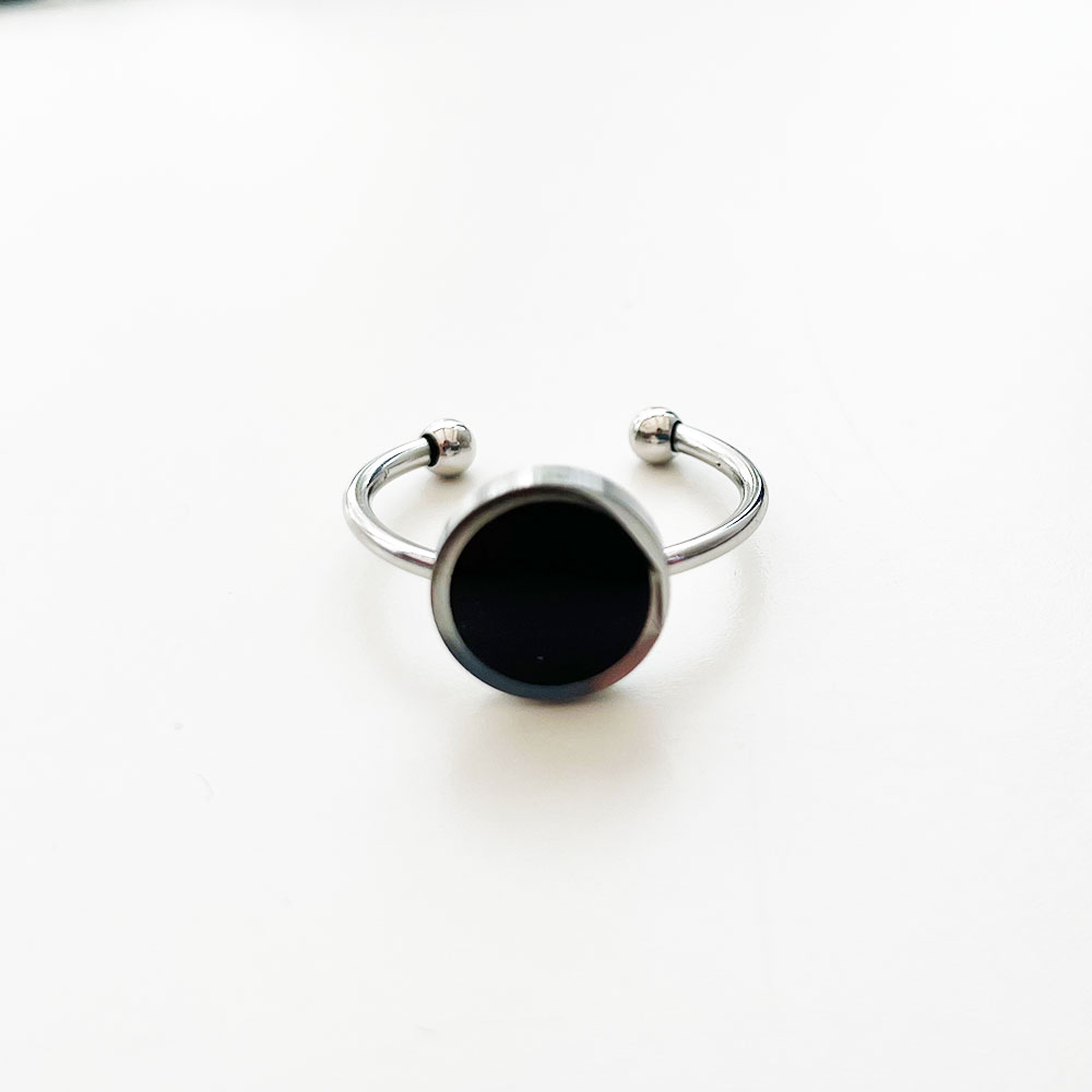 Rings with Silver Activated Shungite. Beautifully hand made for you - Image 7