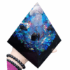 Large Oraphim Orgone Amethyst Pyramids with Lights (5 Amethyst and Silver Activated Shungite) and Book 'EMF Poisoned to Harmonized' By C.Spray - Image 2
