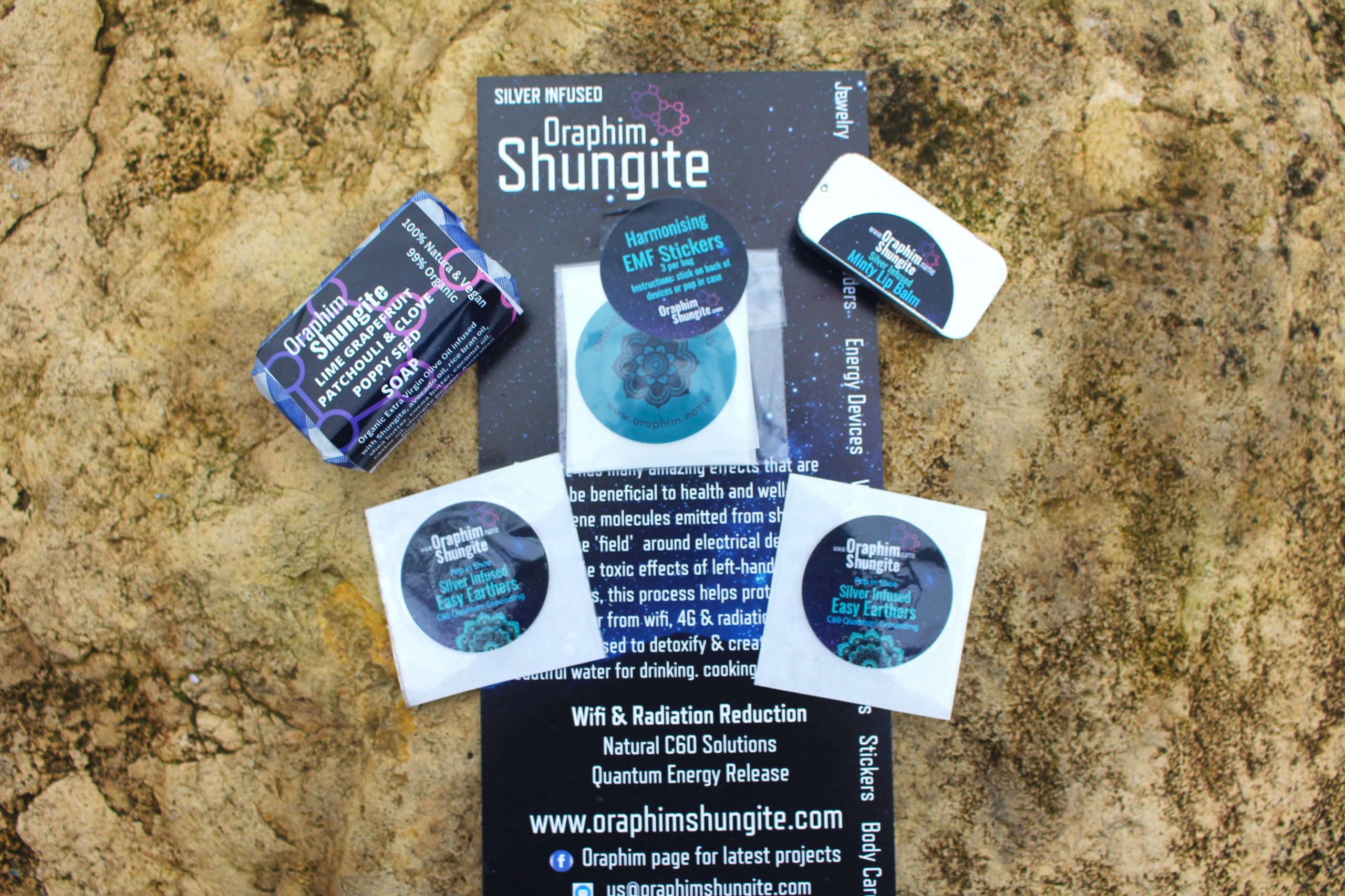 Lip balm Gift kit shungite