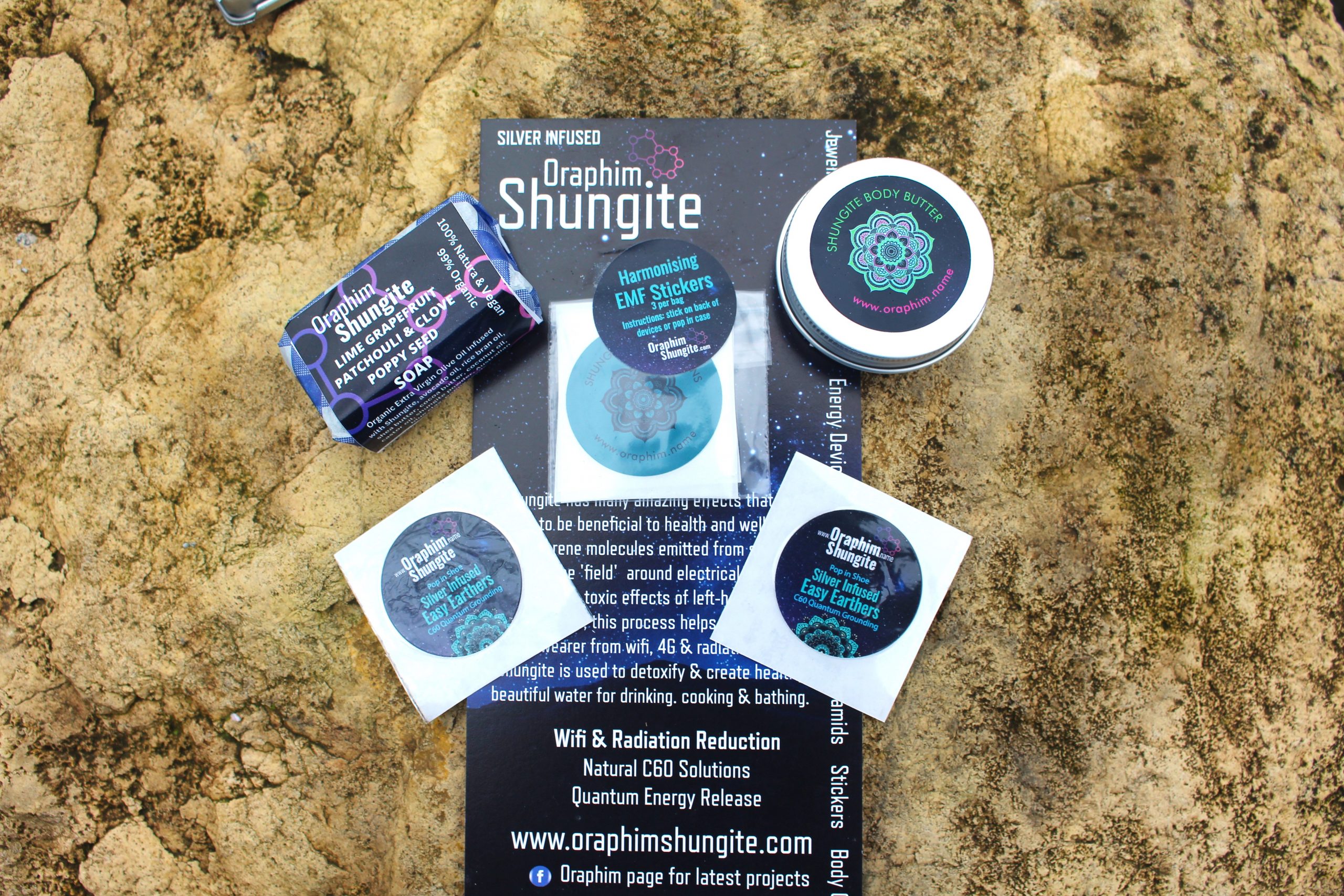 Shungite Body Butter gift set