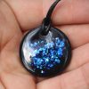 Shungite Stone Circle- Silver Activated Pendants Sourced from Zazhoginsky in Karelia with book EMF Poisoned to Harmonised - Image 5