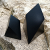 Heptahedron-7th Platonic Solid (Silver Activated Orgone Quantum Time Crystal) Book and Protection/Grounding Stickers