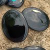 SHUNGITE ACTIVATION STONES, A Pair Polished Flat Oraphim Silver Activated, Powerful Genuine Karelia C60 Fullerenes - Image 5
