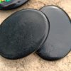 SHUNGITE ACTIVATION STONES, A Pair Polished Flat Oraphim Silver Activated, Powerful Genuine Karelia C60 Fullerenes - Image 6