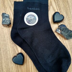 Photon Aligning Shungite Infused Socks-, Strengthening Your Energy Field Instantly!
