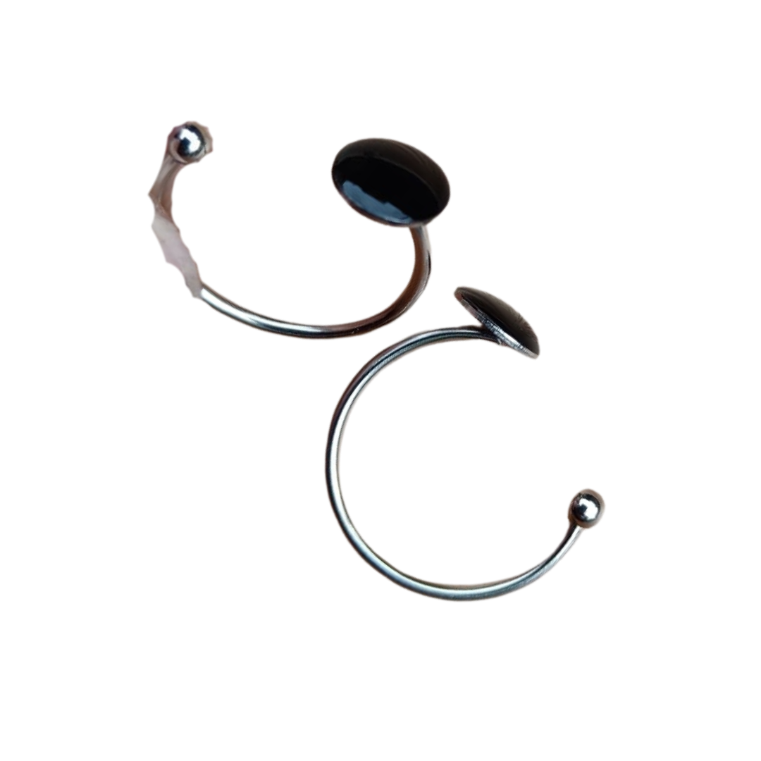 Rings with Silver Activated Shungite. Beautifully hand made for you - Image 5