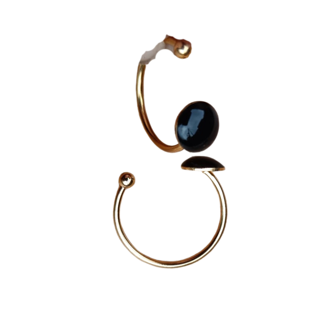Rings with Silver Activated Shungite. Beautifully hand made for you - Image 6
