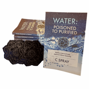 SHUNGITE Water Purification Coaster/Tiles/Charging Plates- and Book