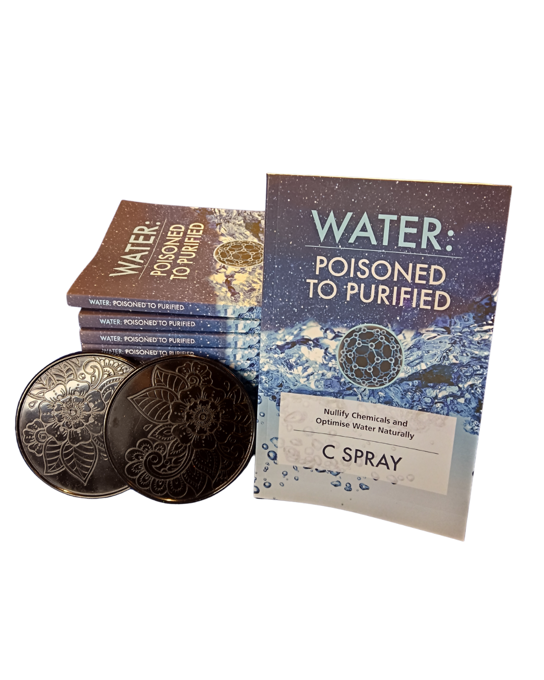 SHUNGITE Water Purification Coaster/Tiles/Charging Plates- and Book - Image 8