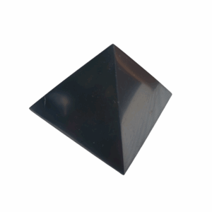 Book & Shungite Solid Stone Pyramids, Spheres -Karelia Originals