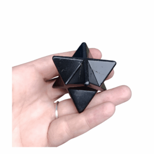 Alternative view of Shungite Merkaba, Star Tetrahedron & Book Bundle: Powerful far-infrared healing and Extraordinary Upgrades!.